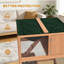 Maison d'extérieur en bois pour chat