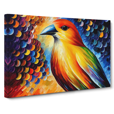 Bird Vol.4 Abstract - Wrapped Canvas