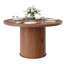 47" Round Dining Table With Stronge Drawer-396353651