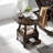Modern Solid Wood End Table-181486125