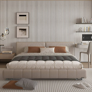 4 panneaux muraux en bois acoustique L 94,5 po x l 7,9 po, panneaux de lattes décoratives insonorisées 3D pour le mur et le plafond (20,73 pieds carrés / caisson)