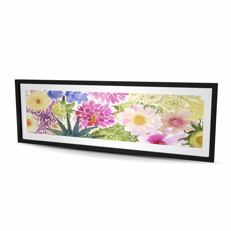 Ensemble de fleurs exotiques mauves