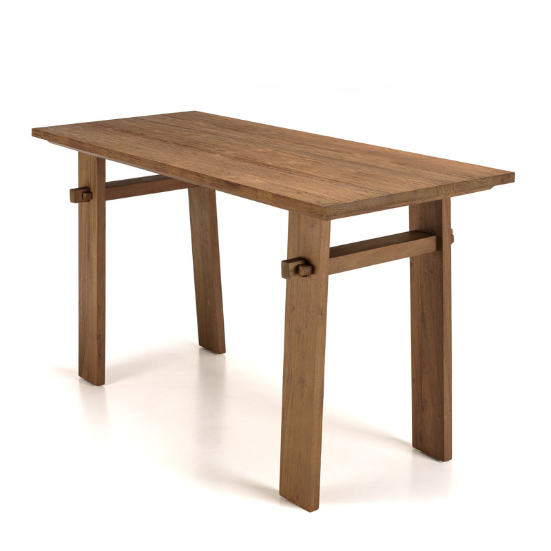 Chaddy Solid Wood Writing Desk