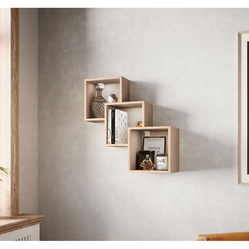 Étagère à casiers 6 pièces avec tablettes réglables Shellman