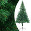 Arbre de Noël artificiel semi-illuminé avec ensemble de décoration de fête-1728979487