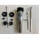 Centerset 2-handle Bathroom Faucet with Drain Assembly