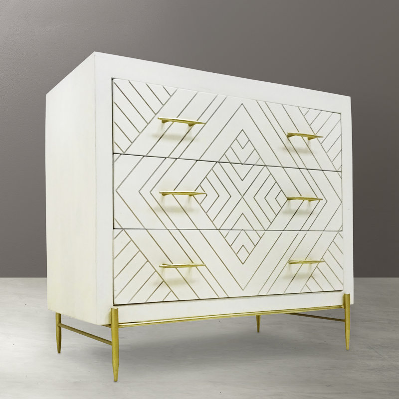 Commode 3 tiroirs Wilb Abraham