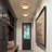 11.4" Modern LED Milk Glass Flush Mount-887198534