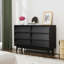Commode double 6 tiroirs Vintage-358615681