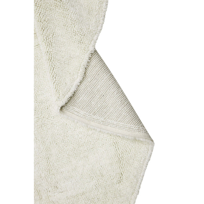 Woolable Rug Rectangle Natural, Round 5'10.87" x 5'10.87"