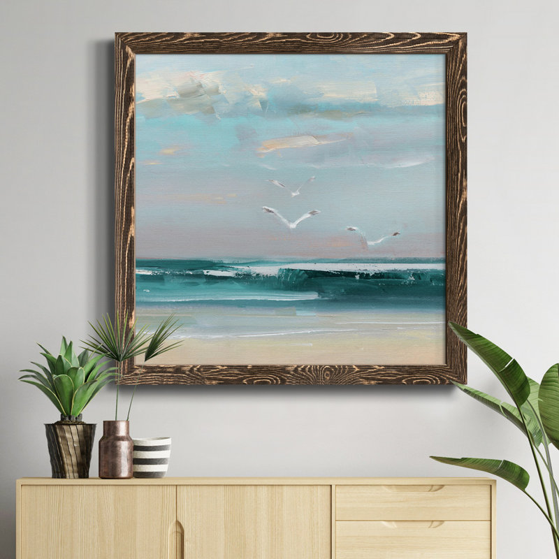 «Life Happens», art textuel sur toile, H 31,5 po x l 31,5 po x P 1,5 po, Cadre noyer
