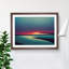 Abstract Ocean Scene - Framed Print-689229429-689229431