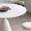 Chaise de table ronde simple Butter Wind-124368454-124368453