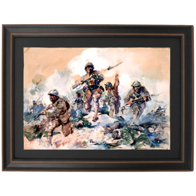 The Harlem Hellfighters Capture Se´chault, 25 September 1918 By Frederick Coffay Yohn