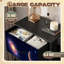 Commode pour chambre à coucher avec 4 tiroirs de rangement Galactic Tennis Match Under Stars Comet Planets Commodes Commode en tissu avec cadre en acier pour vestibule