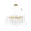 Lustre géométrique unique à 12 lumières