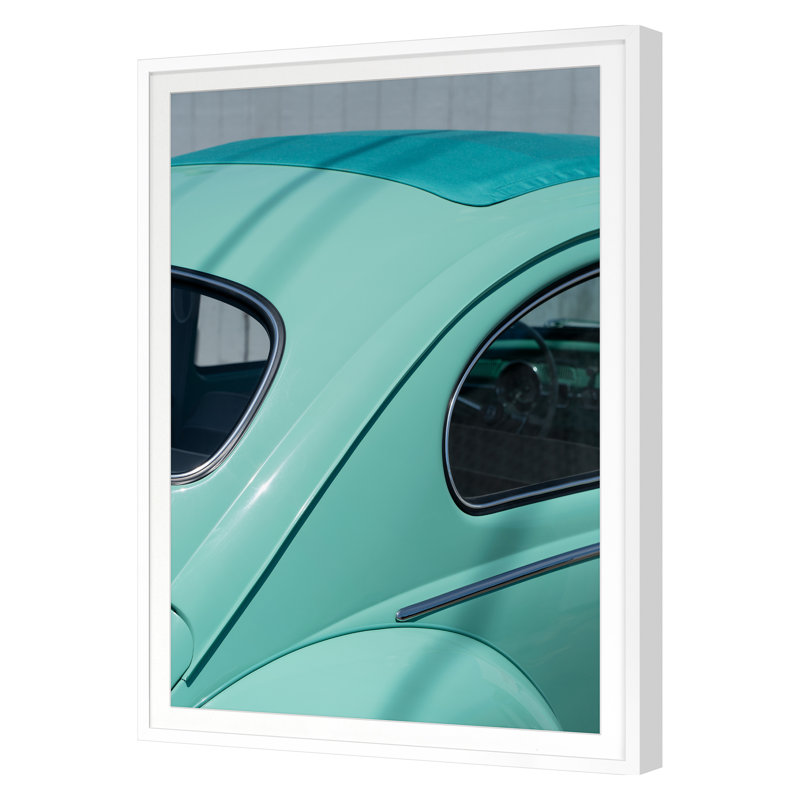 Classic Car 1 Print by Payne, Mimi, White Single Picture Framed, 40'' H x 29'' W