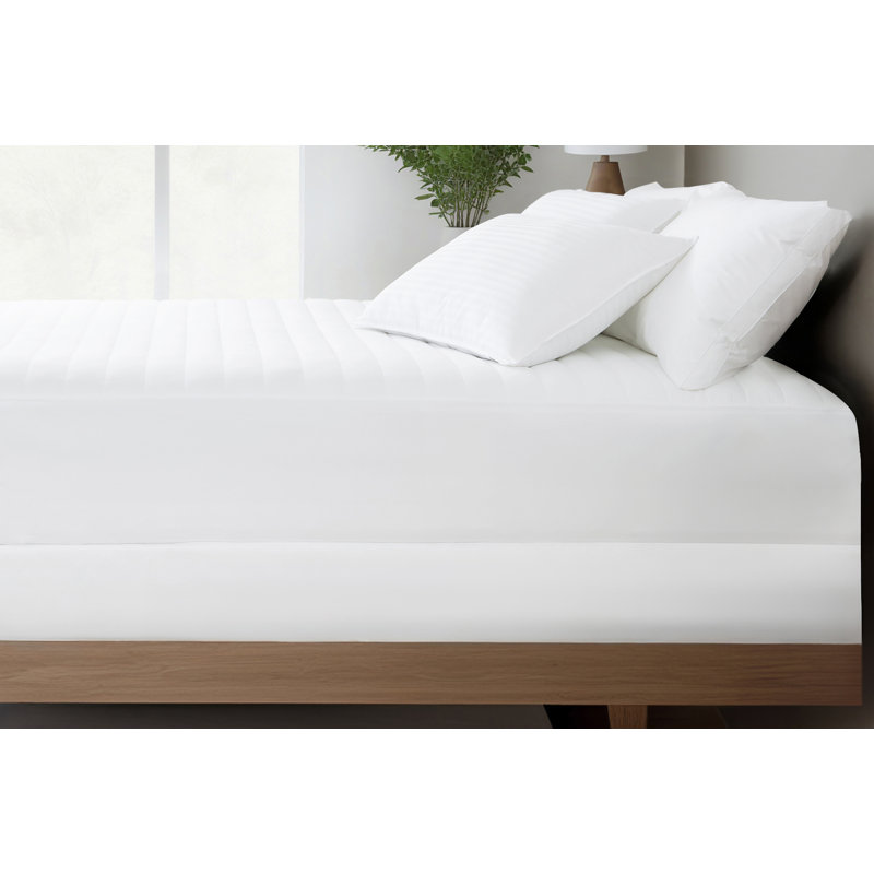 Waterproof Hypoallergenic Fitted Mattress Protector with Comfortable Padding, Queen