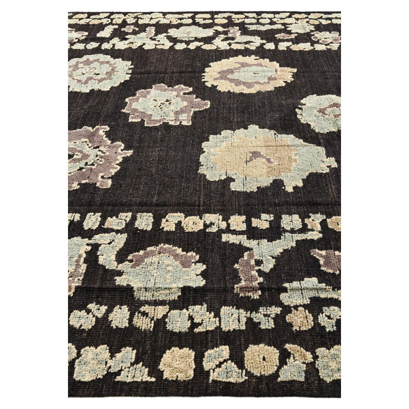 Tapis noir Pursley