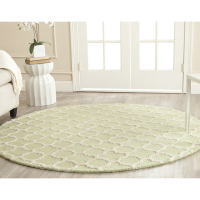 Cambridge Hand Tufted Wool Geometric Rug