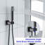 Système de douche complet - Ensemble de robinet de douche avec douchette à cascade et pomme de douche à pluie 12 pouces-60199619