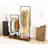 Aarju 43.3'' Rolling Clothing Rack