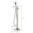 1 Handle Floor Clawfoot Tub Faucet with Diverter-52902917