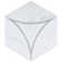 Statuario Deco Hexagon 7.8 In. X 8.98 In. Matte Porcelain Floor And Wall Tile