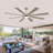 Industrial Smart Fan With 8 Blades, Led Light & Reversible Motor-114499309-114499305-114499310