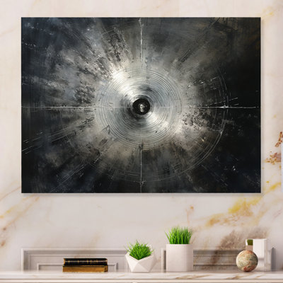 «Music Cymbals Resson Metallic Silver» sur métal