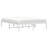 Metal Bed Frame Without Mattress White 47.2"X78.7"-1831097346-1831097372
