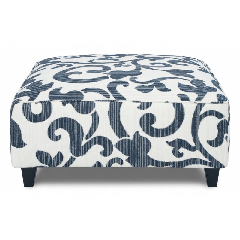 Sonata Navy Ottoman