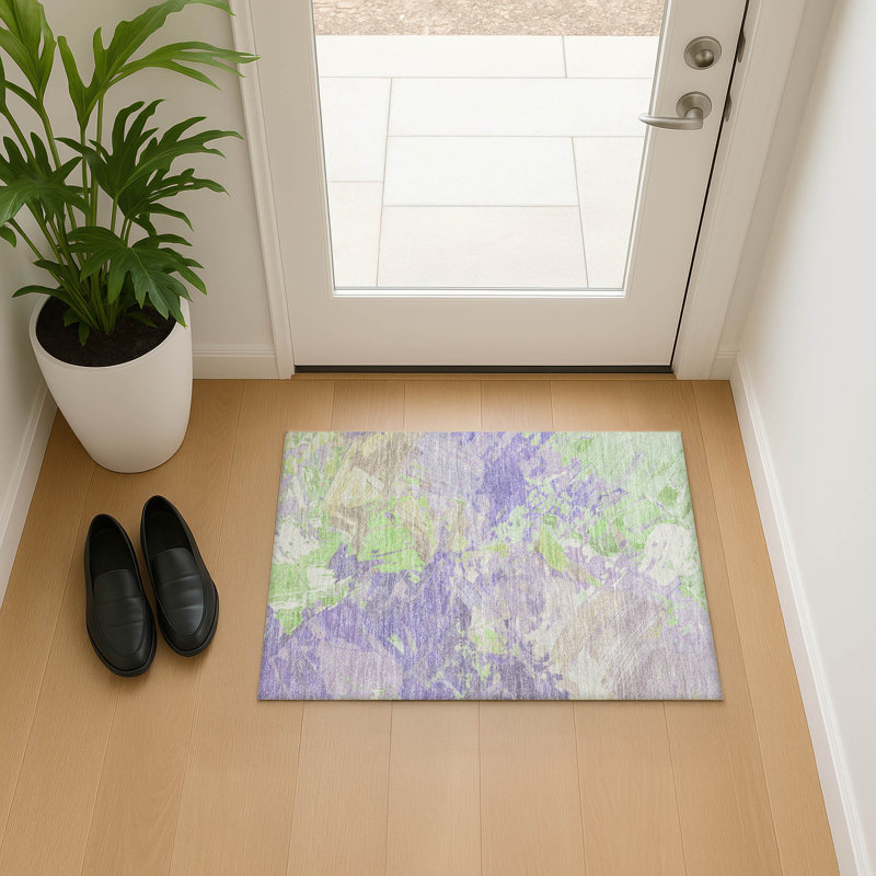Premium Machine Washable Varroville AMF1713 Abstract Rug, Rectangle 1'8" x 2'6"