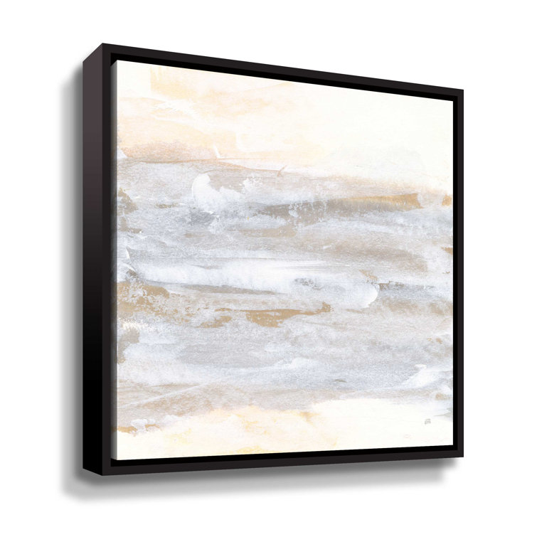 Wrought Studio Neutral Texture II On Canvas Painting | Wayfair