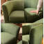 Fauteuil demi-tonneau pivotant avec repose-pieds Sharolynn-340204153