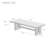 Modern rectangular solid wood dining table-2076327135