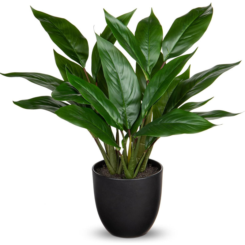 Plante artificielle en pot 17 po