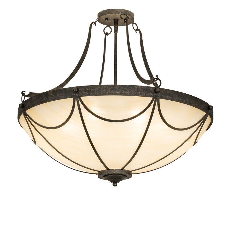 Luminaire suspendu unique à 6 lumières Carousel