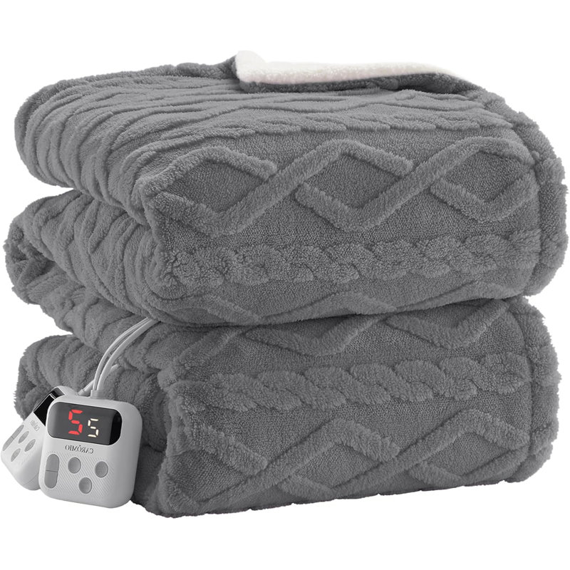 Système de chauffage gris Sherpa de 72 po x 84 po