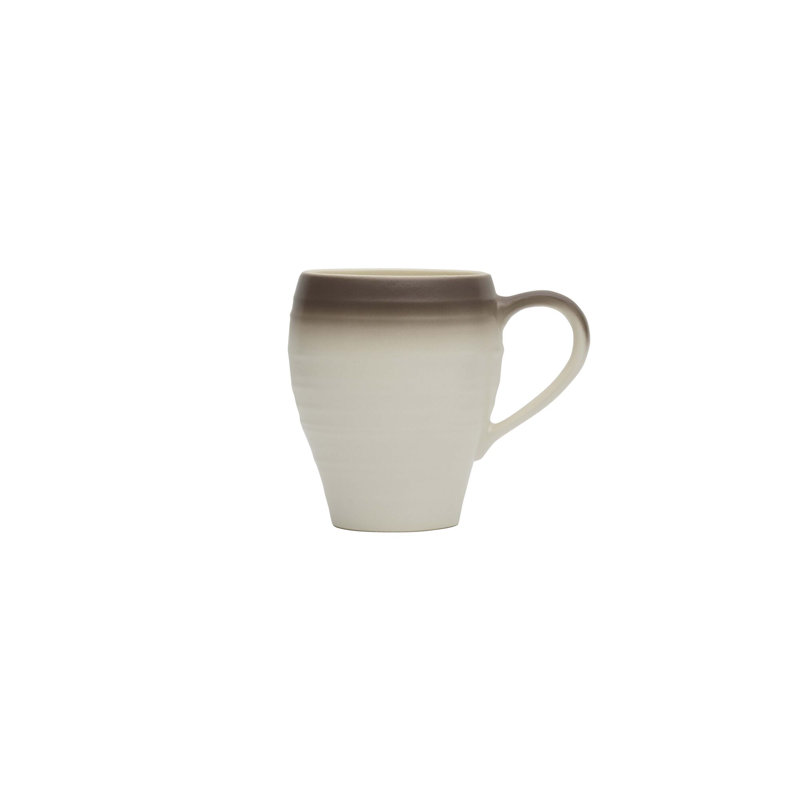 Swirl 16-Piece Dinnerware Set, Service for 4, Ombre Mocha