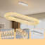 Lustre ovale moderne en cristal-269105144-269105031