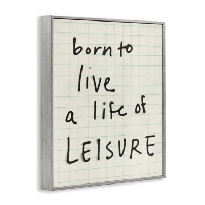 «Life of Leisure», estampe numérique par Victoria Barnes