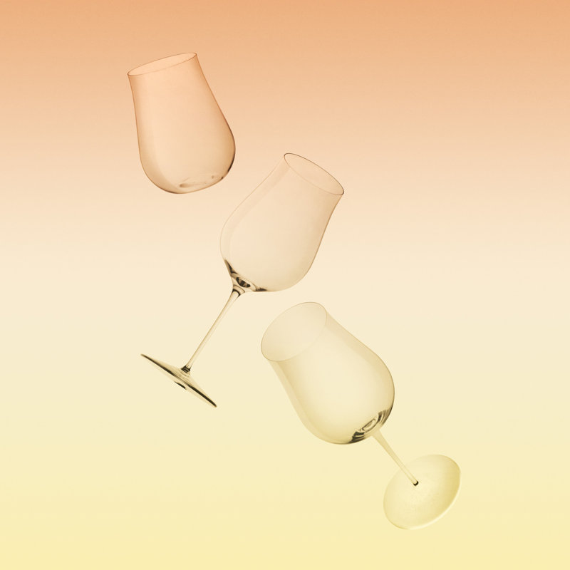 Ghost Zero Tulip Handmade Crystal Drinking Glass