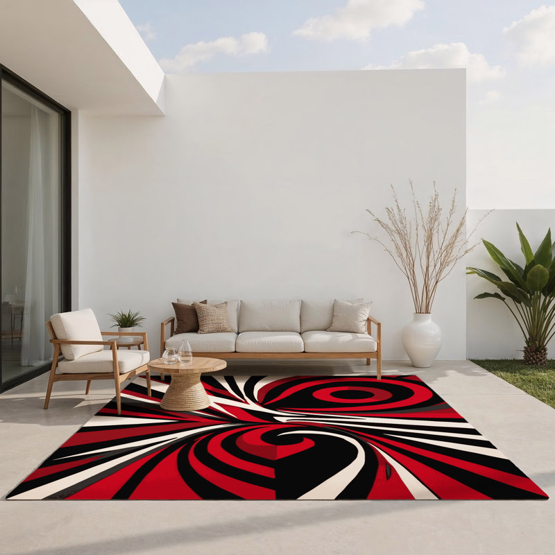 Tapis intérieur et extérieur Twilight, Rectangulaire 2 pi x 3 pi