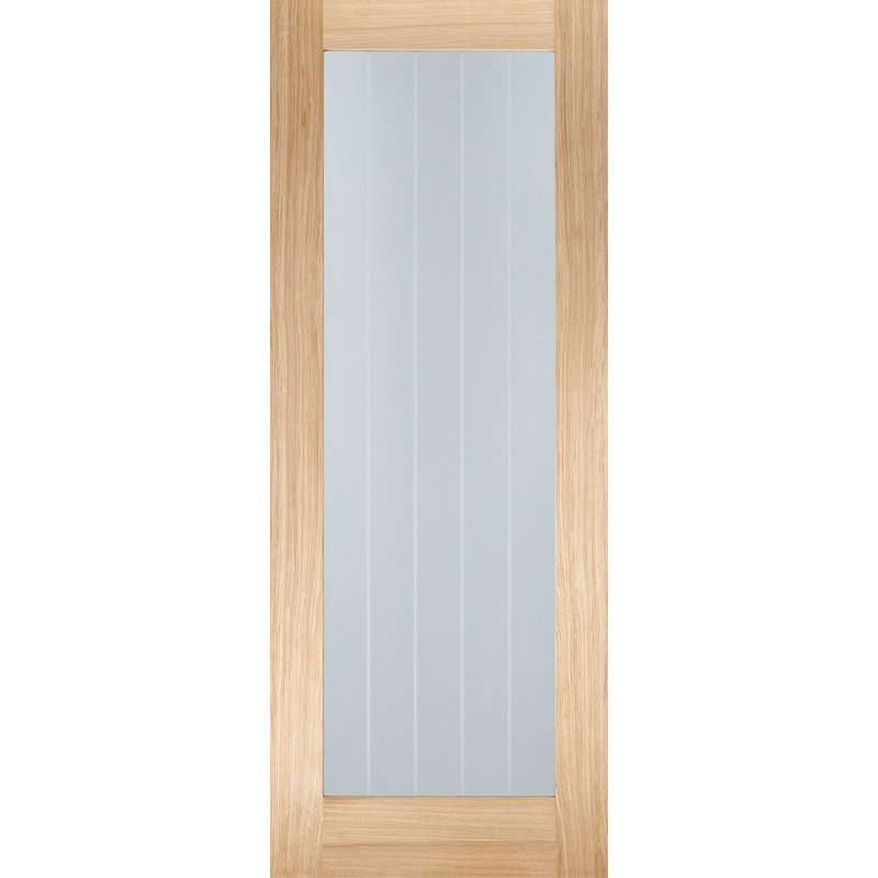 Mexicano Internal Door Unfinished, 198.1cm H x 68.6cm W x 3.5cm D