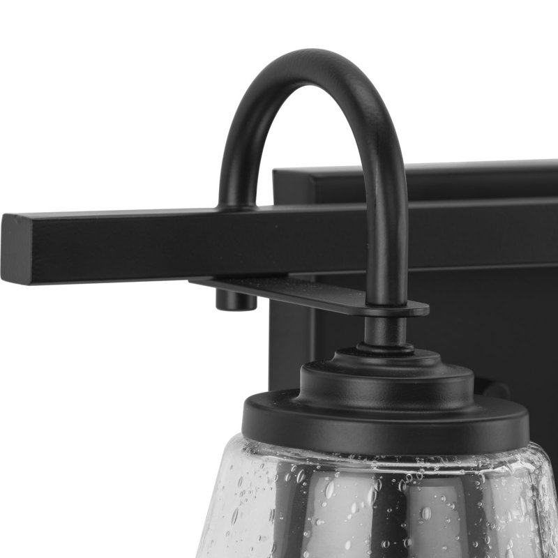 Martenne Dimmable Vanity Light, 2, Matte Black