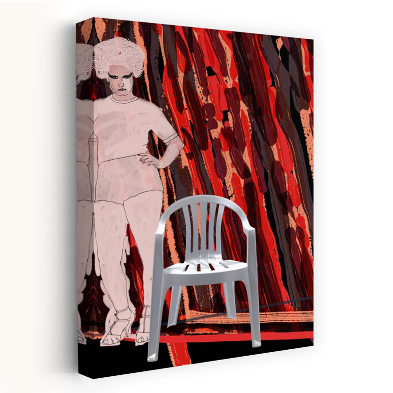 Art contemporain, art contemporain abstrait, H 36 po x l 24 po