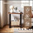 Wood Side Table with open shelf