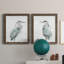 Blue Heron I - ensemble de 2 reproductions d'art sur toile encadrées-595298010-595298011