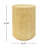 Mgo Cylindrical Side Table